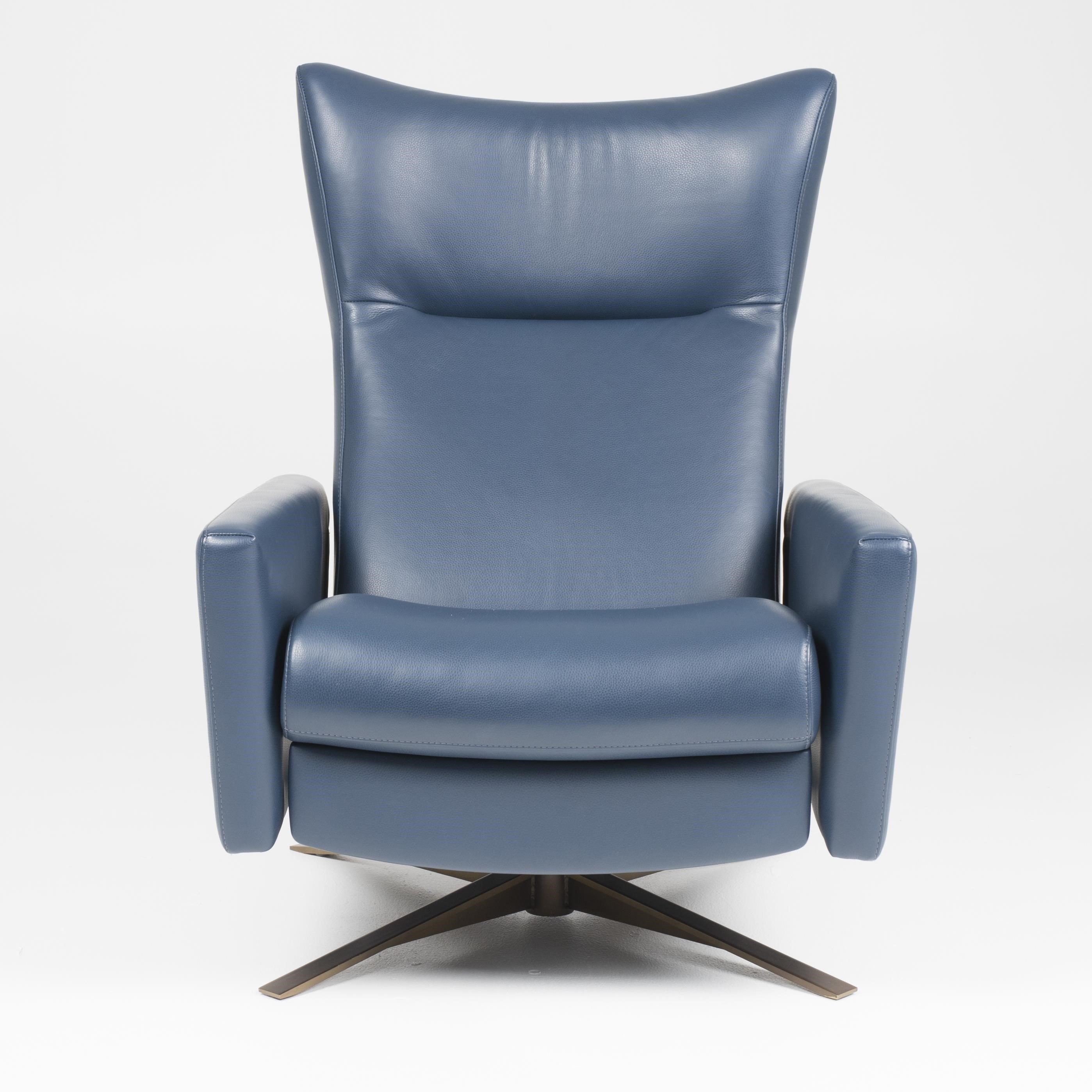 American Leather Stratus European Style Fully Adjustable Swivel